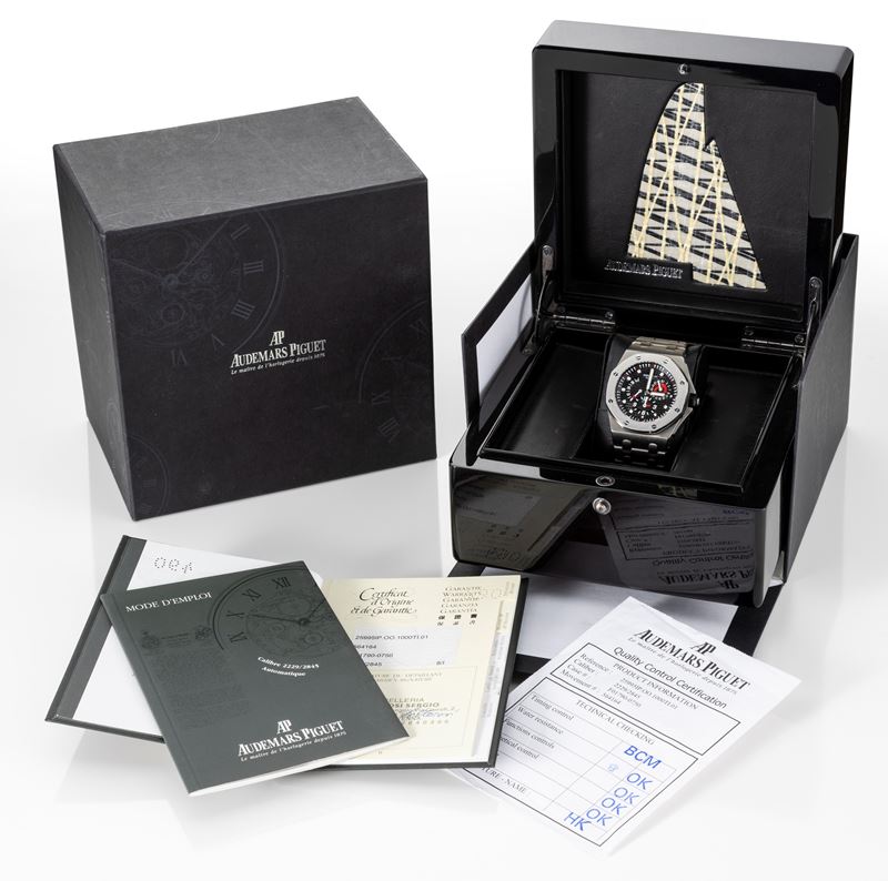 Raro Audemars Piguet Royal Oak Offshore Alinghi, anni 2000