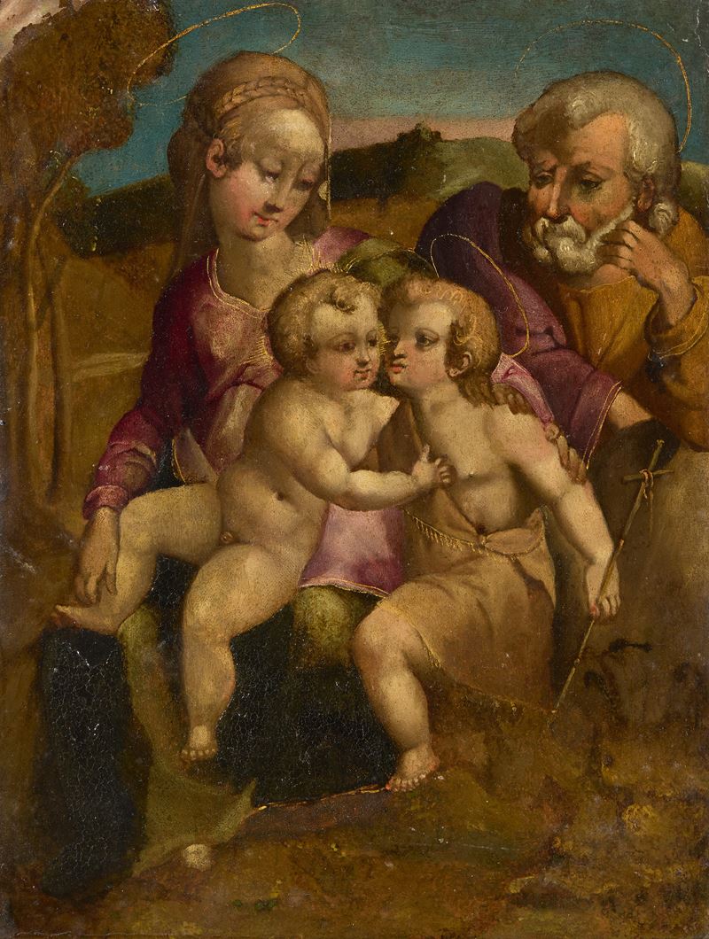 Sacra Famiglia con San Giovannino