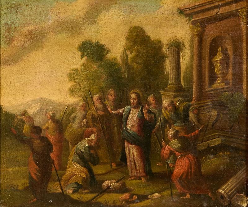 Cristo che narra una parabola