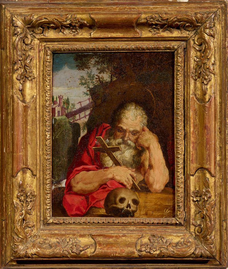 San Gerolamo in meditazione