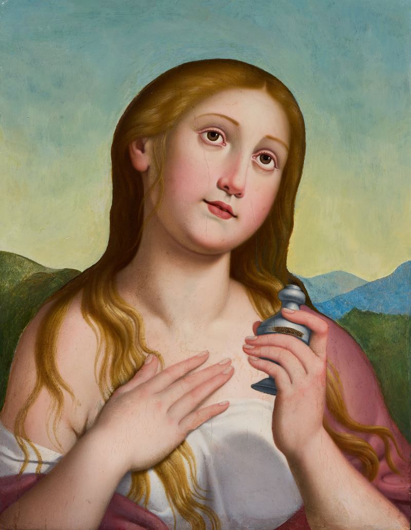Scuola Emiliana Seconda Metà del XVI Secolo - Maddalena Mirrifora