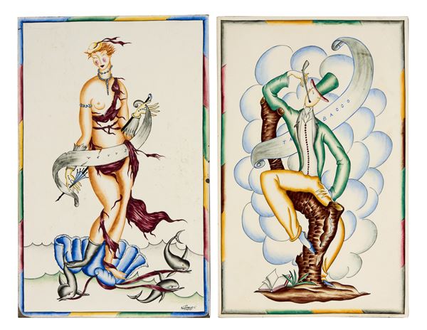 Gi&#242; Ponti - «Venus» e «Tabacco»