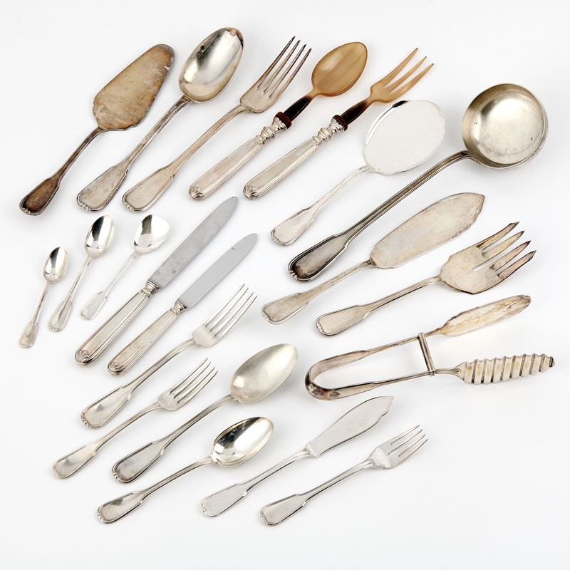 Miracoli servizio di posate in argento