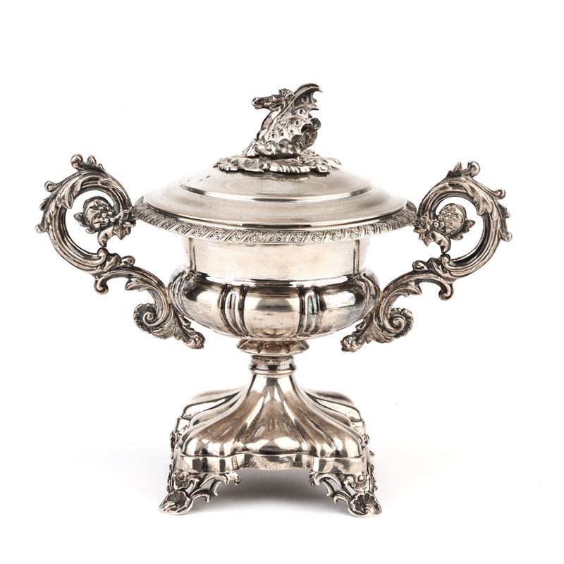 Zuccheriera in argento