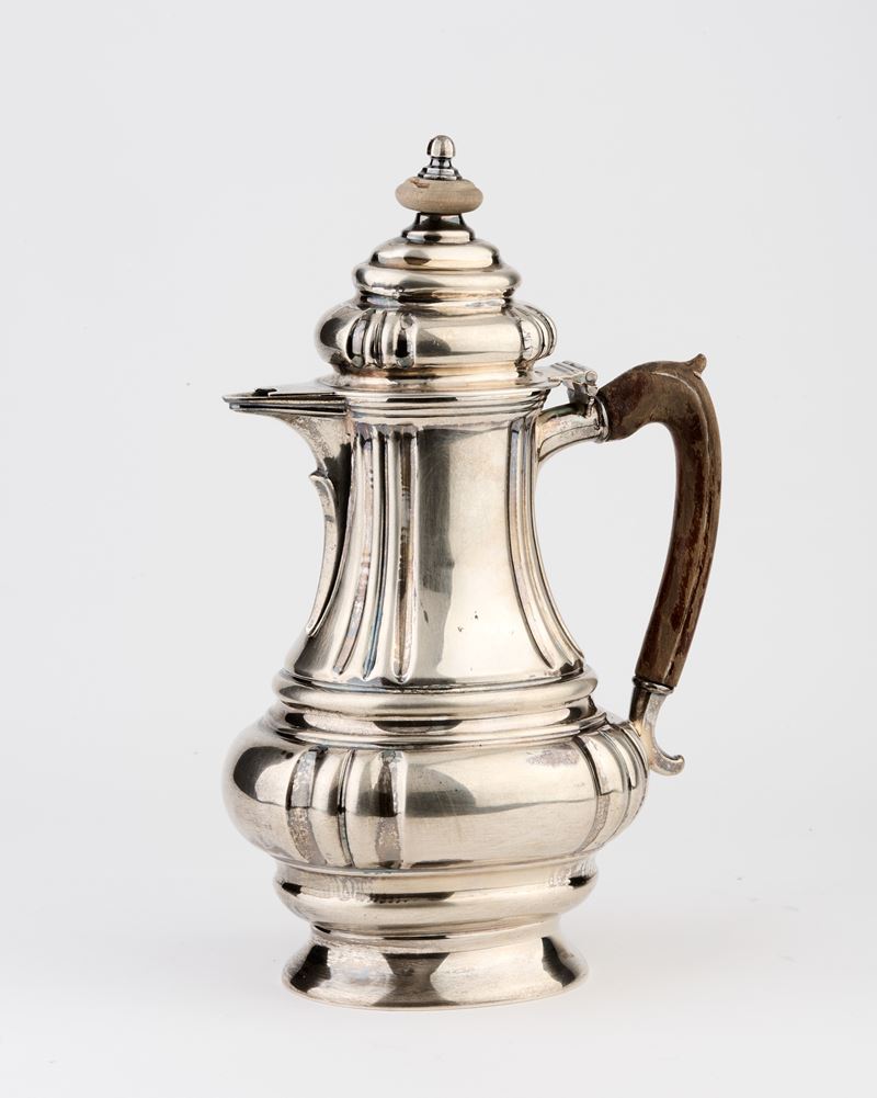 Caffettiera in argento