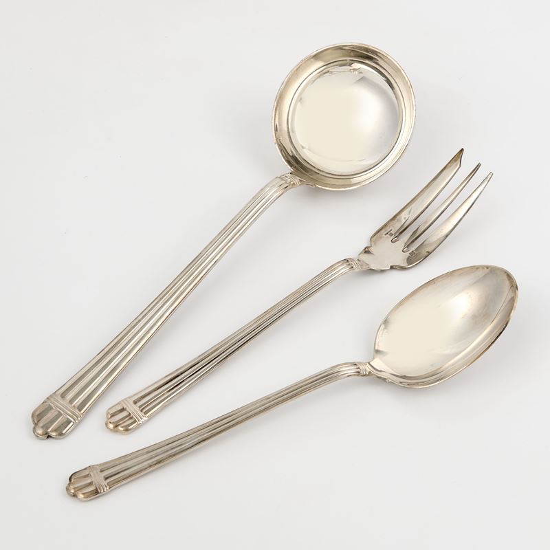 Christofle tre posate da portata