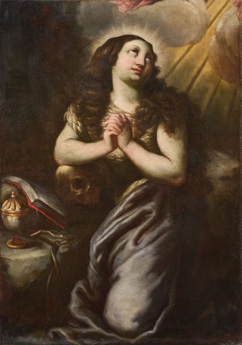 Scuola Senese del XVI Secolo - Maddalena Orante