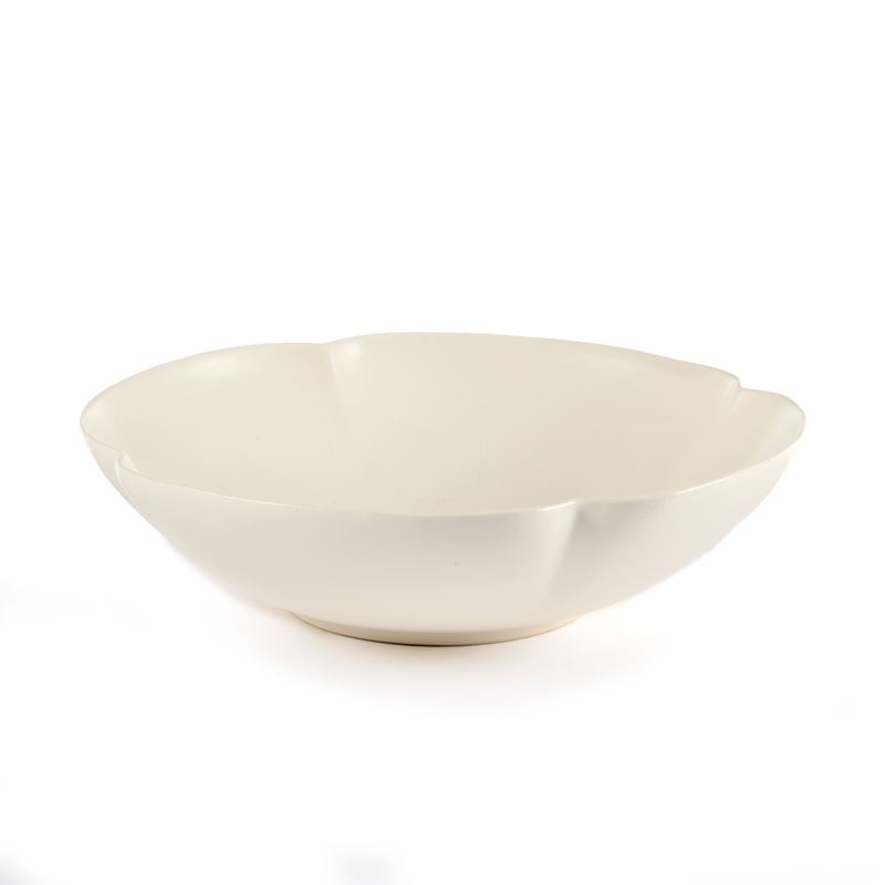 Ciotola in ceramica bianca
