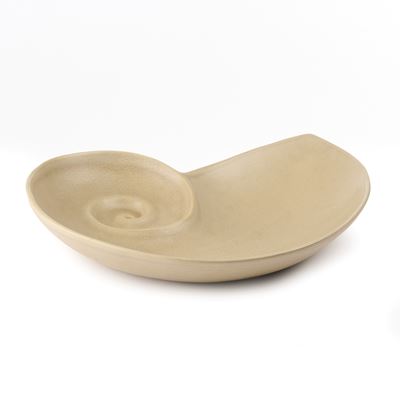 Piatto a Chiocciola in Ceramica