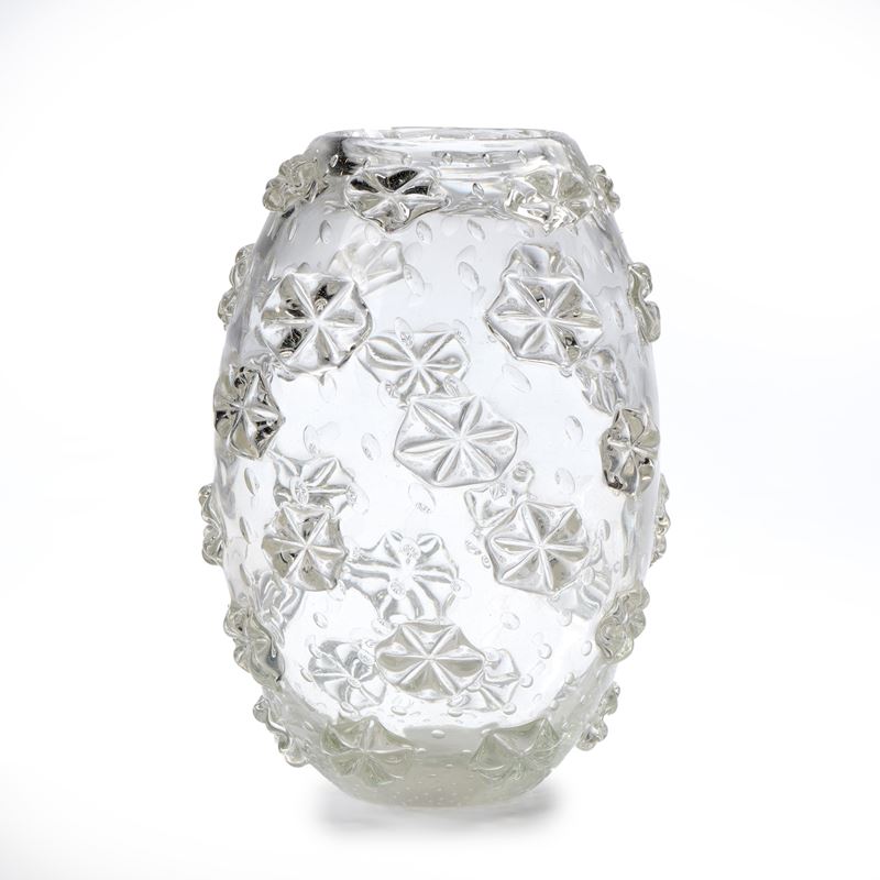 Vaso in vetro incolore