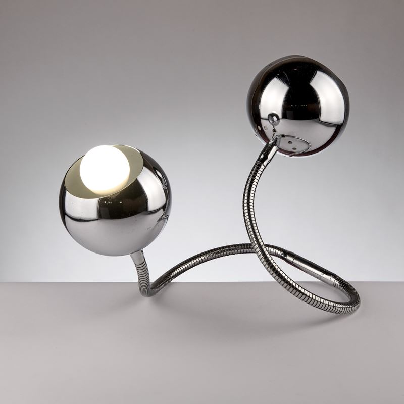 Goffredo Reggiani - Lampada da Tavolo Snodabile "space Age Snake"
