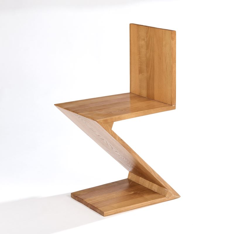 Gerrit Thomas Rietveld - Sedia “zig Zag”