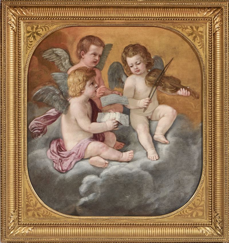 Scuola Emiliana del XVII Secolo - Concerto di Angeli