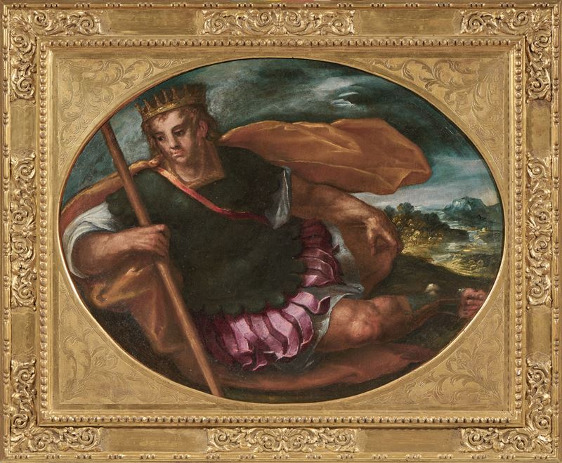 Scuola Emiliana Fine XVI Secolo - Re del Vecchio Testamento