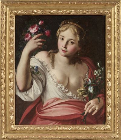 Ritratto Femminile Come Allegoria di Flora