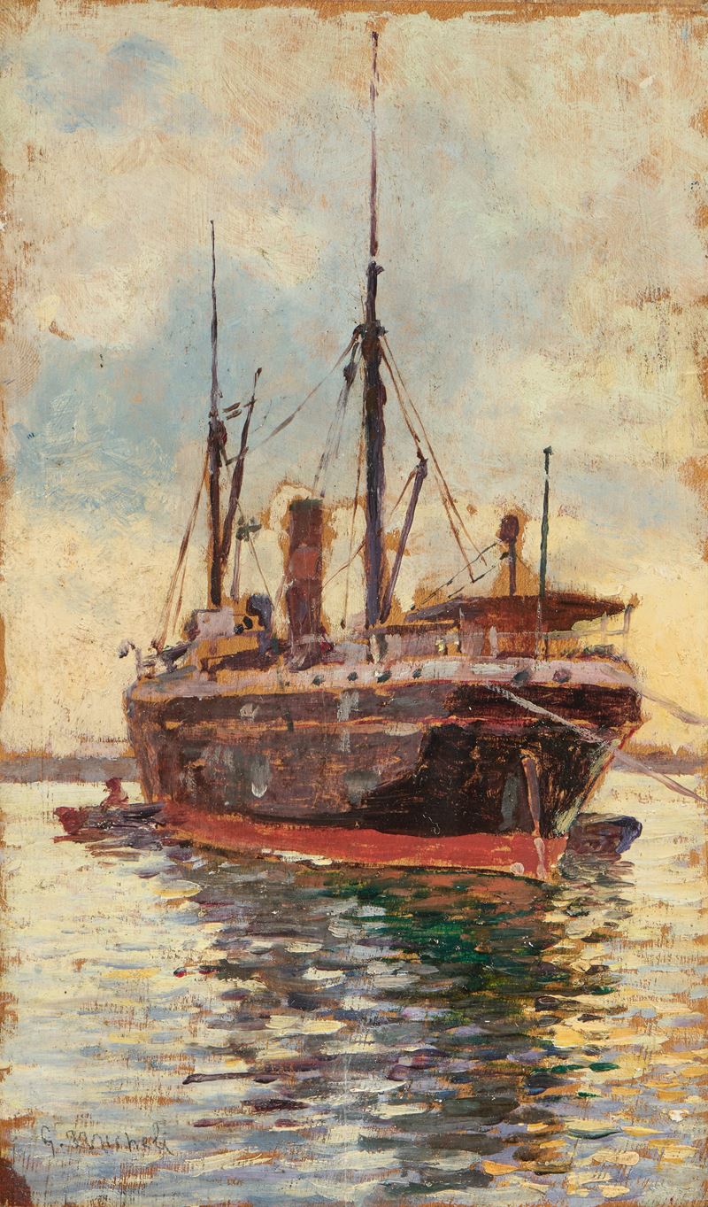 Guglielmo Micheli - Il Piroscafo di Portoferraio