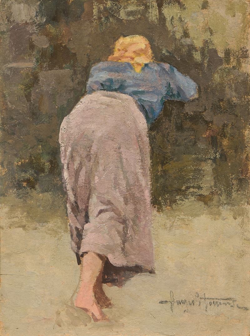 Angiolo Tommasi - Figura di Schiena
