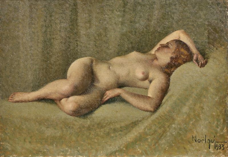 noëL Quintavalle Noëlqui - Studio di Nudo di Donna che Dorme