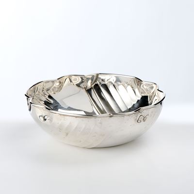 Ciotola Circolare in Argento Sterling