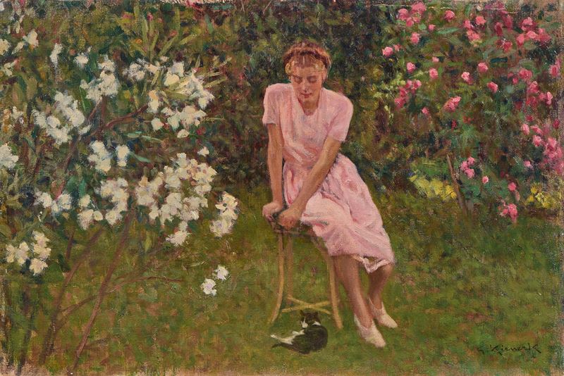 Giorgio Kienerk - Fra i Fiori