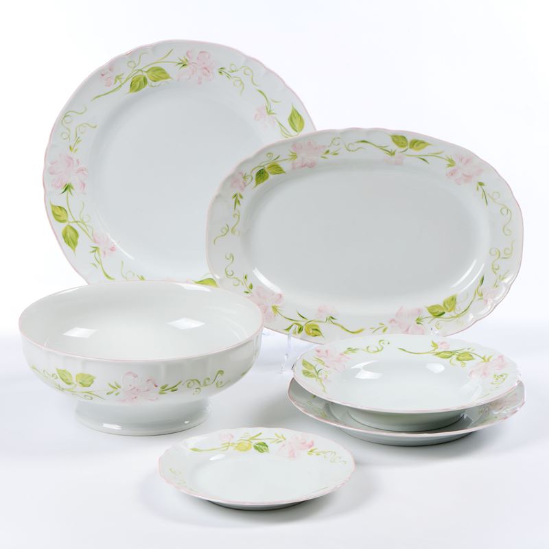 Richard Ginori per Adriatica servizio da tavola in ceramica