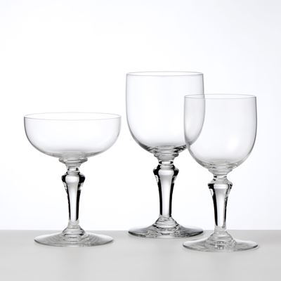 Baccarat, Servizio “Normand” di bicchieri in cristallo (56 pezzi)