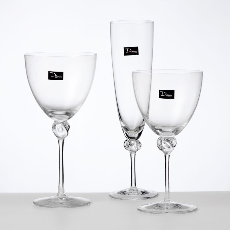 Daum "Bolero" servizio di bicchieri in cristallo trasparente