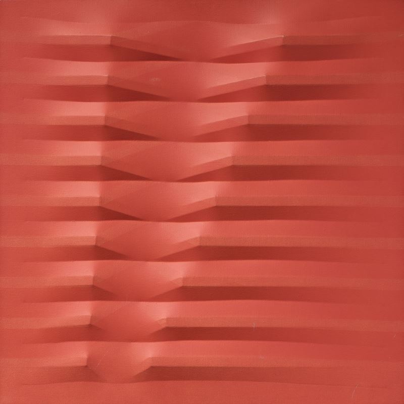 Agostino Bonalumi - Rosso