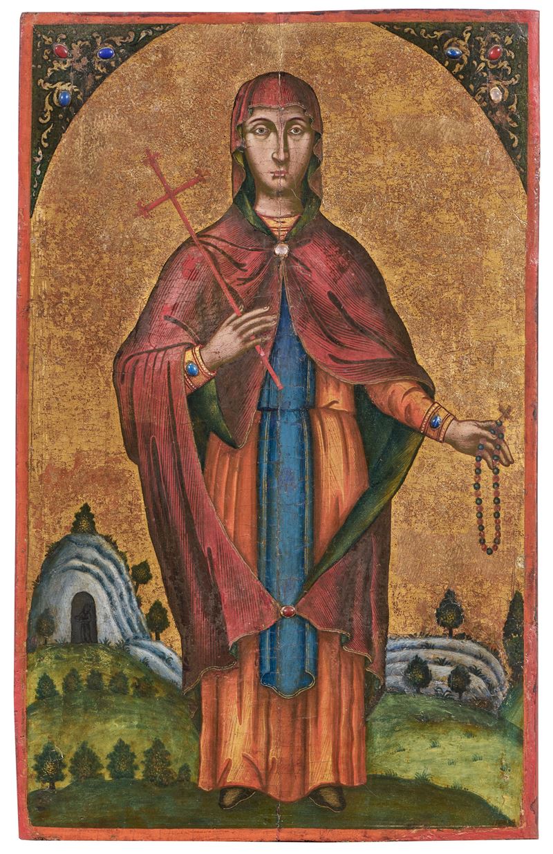 Icona del XVIII Secolo - Santa