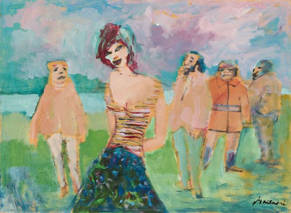 Mino Maccari - Ragazza