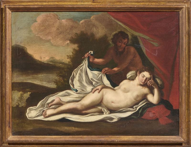 Francesco De Mura (e Aiuti) - Venere Spiata da Satiro