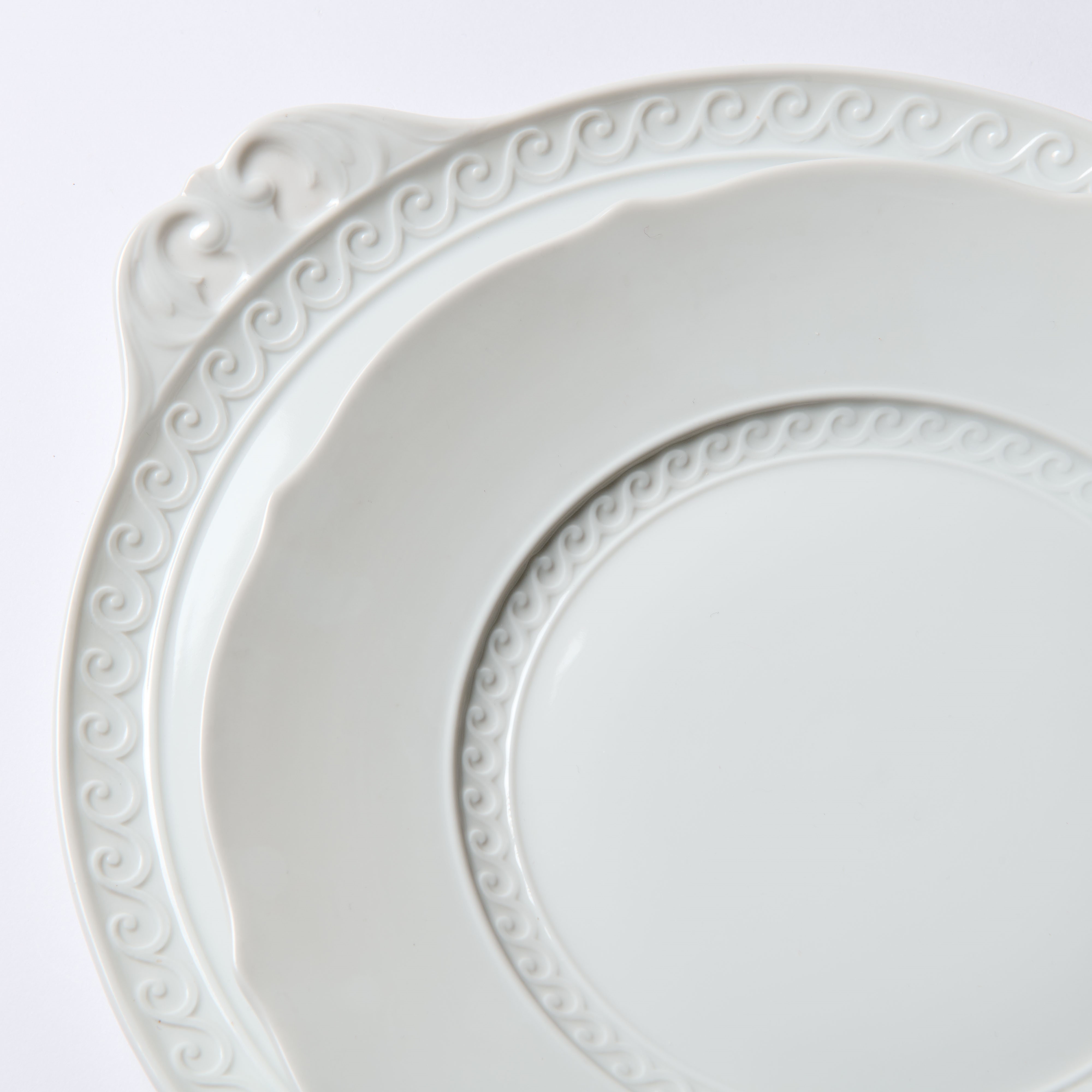 Richard Ginori 'Museo' servizio da tavola in ceramica bianca