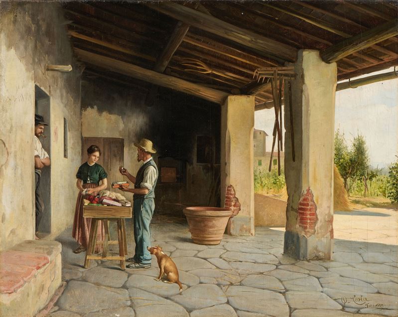Oreste Costa - Il Merciaio