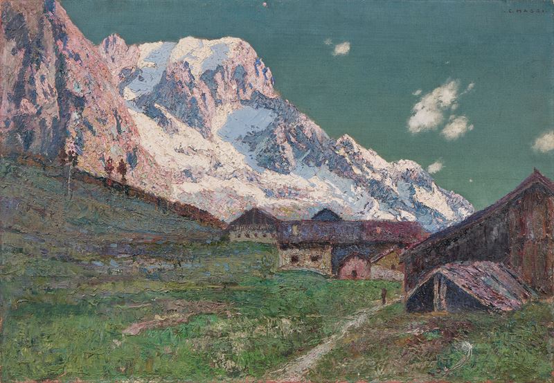 Cesare Maggi - Les Grandes Jorasses