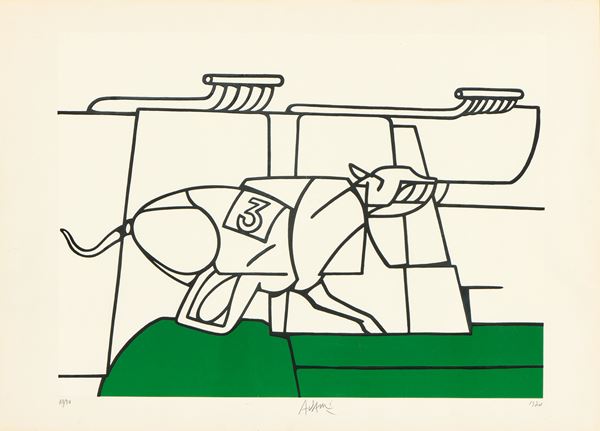 Valerio Adami - Due grafiche