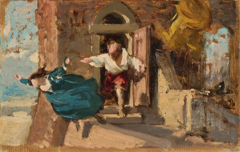 Stefano Ussi - Lucrezia De' Mazzanti