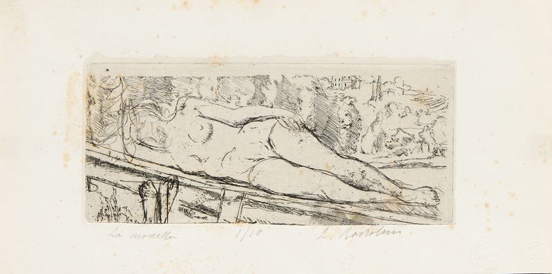 La modella