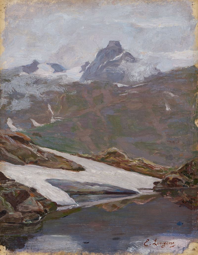 Emilio Longoni - Lago Glaciale
