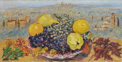 Senza titolo, olio su tela, cm 39x76,5