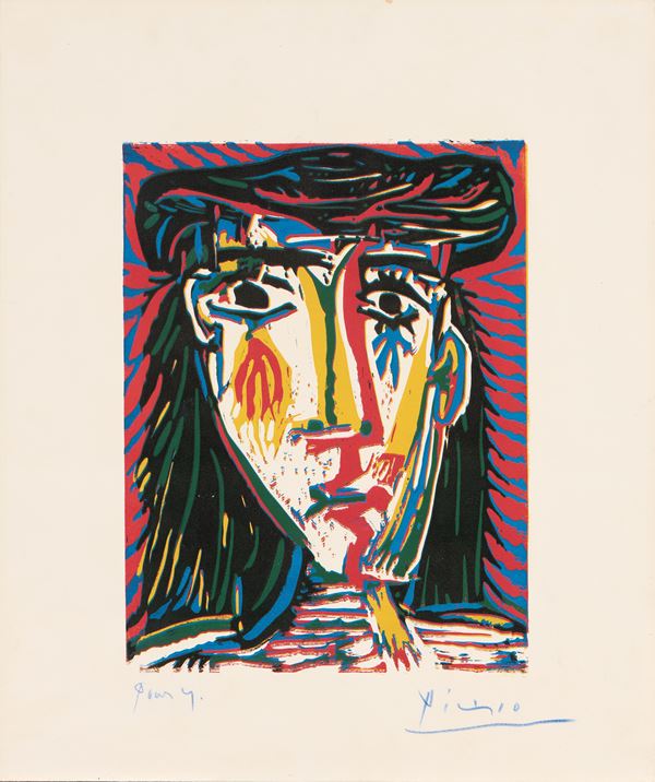 Pablo Picasso - Femme au chapeau