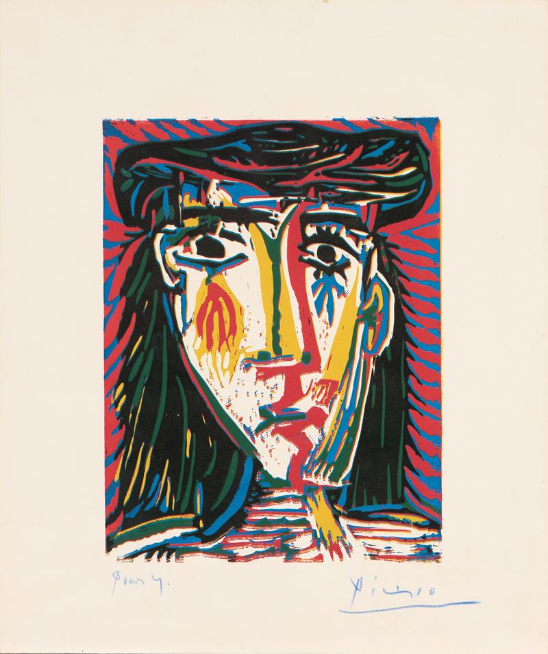 Femme au chapeau