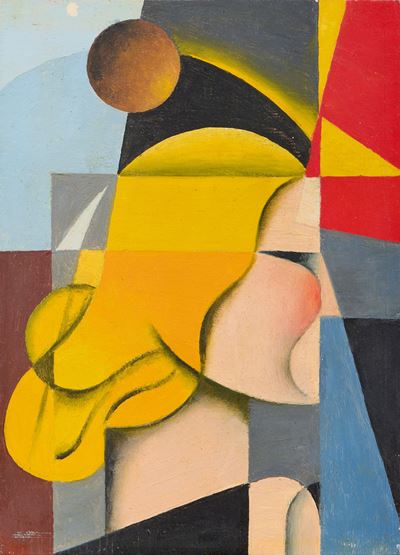 Vivy (1933), olio su compensato