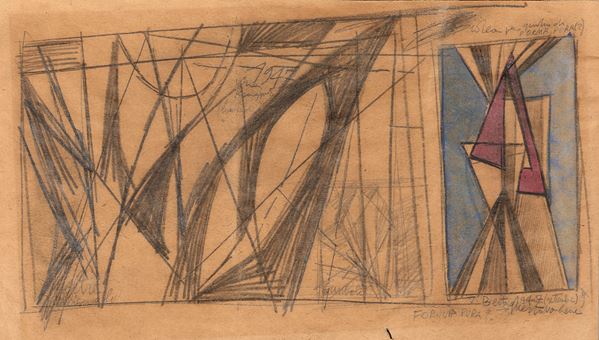 Vinicio Berti - Idea per quadro di forma pura