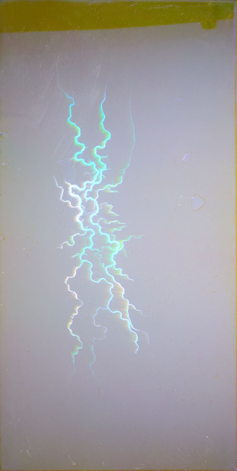 Nicola Evangelisti - Struttura spaziale 'Chromatic Metamorphosis CX', light box a variazione crom...