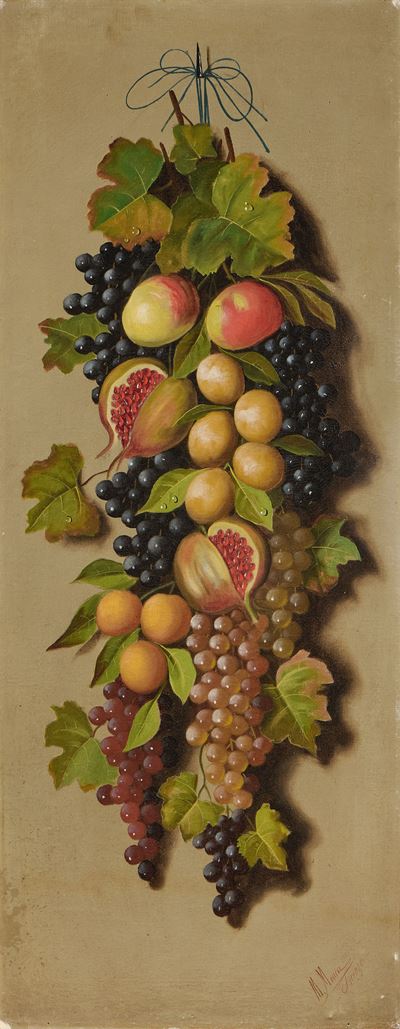 Natura morta, olio su tela