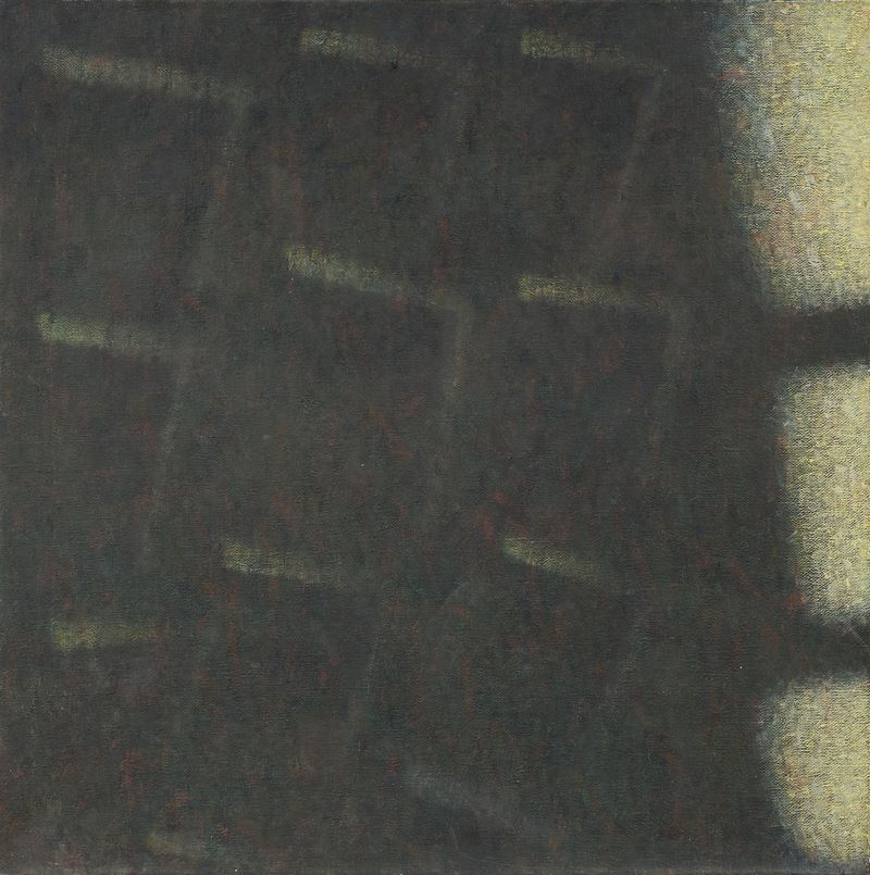 Daniele Nicastro - Senza titolo, olio su tela