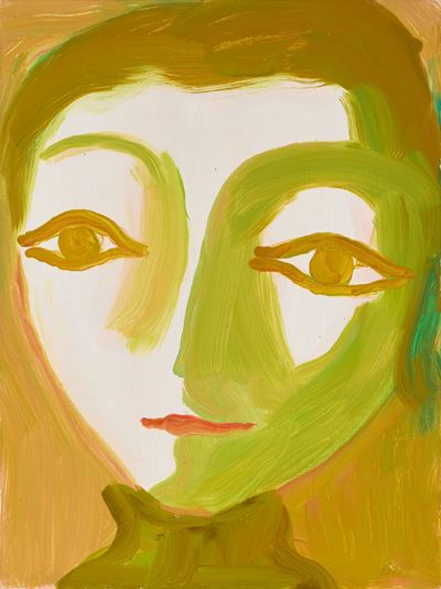 Viso, olio su tela, 1969