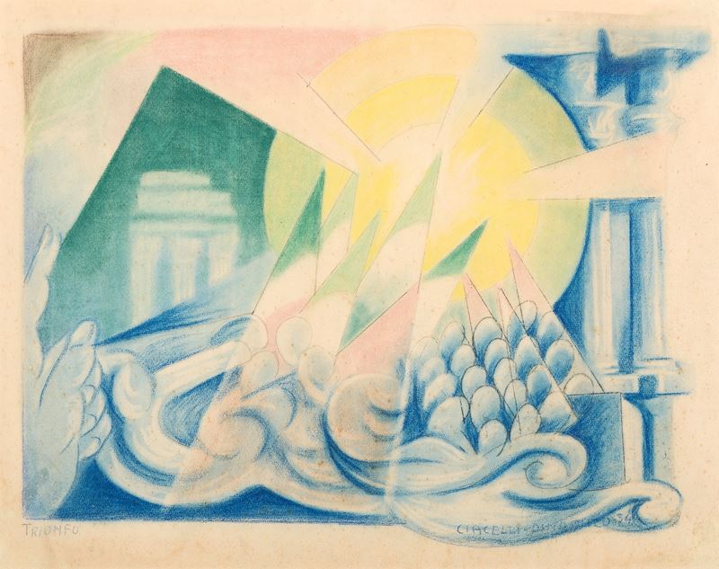 Arturo Ciacelli - Trionfo (jeunesse Fasciste)