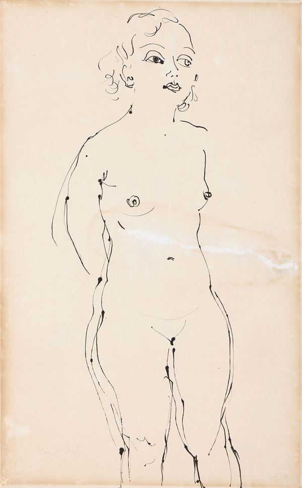 Raoul Dufy - Nudo