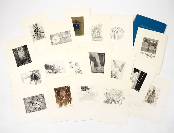 Cartella «Progetto per un Natale. Poesia e profezia del presepe», 1976
